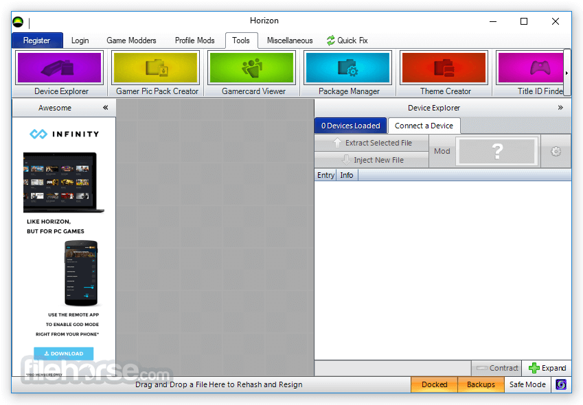 horizon xbox 360 modding tool download